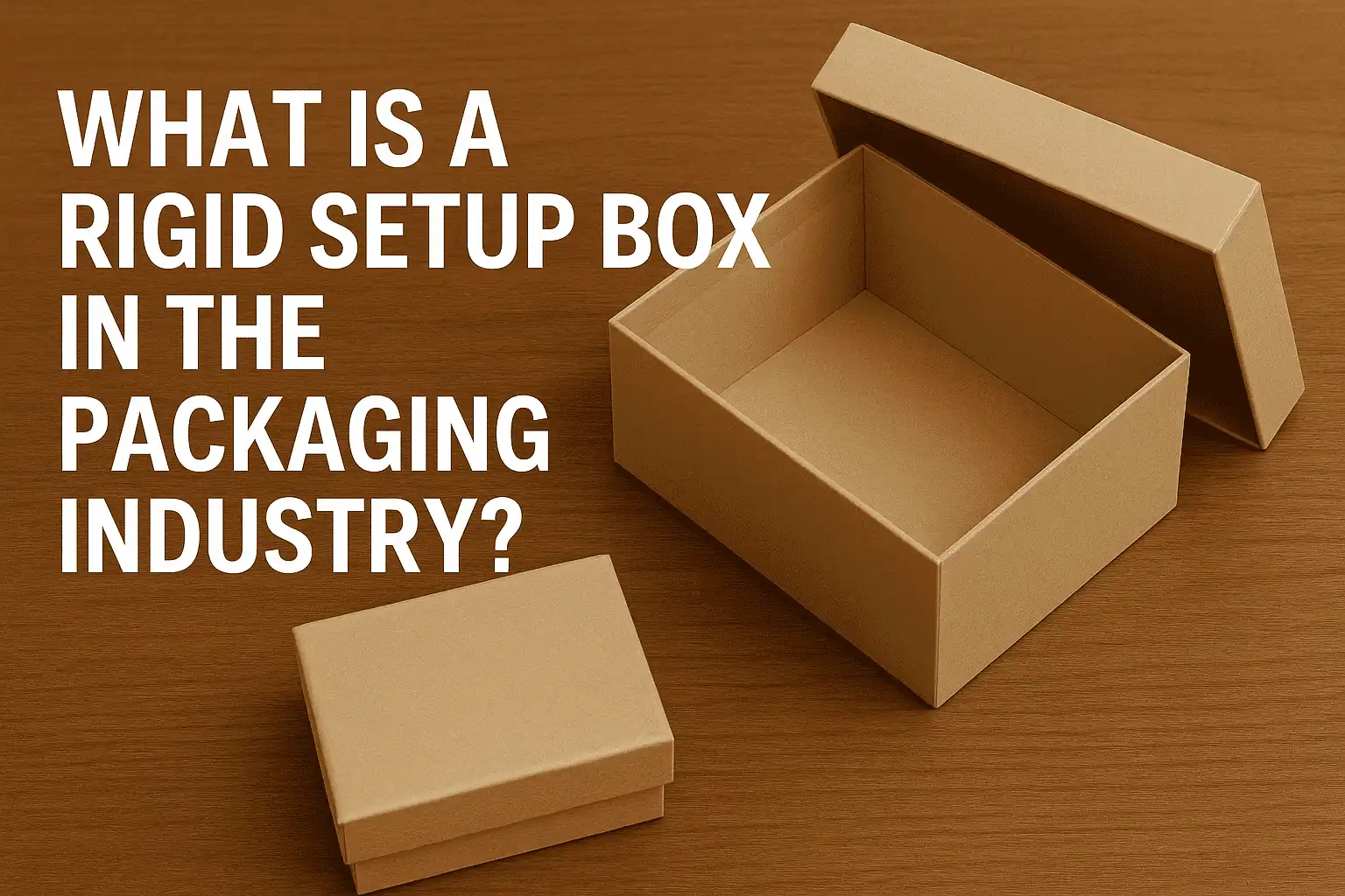 What is a rigid setup box in the packaging industry?